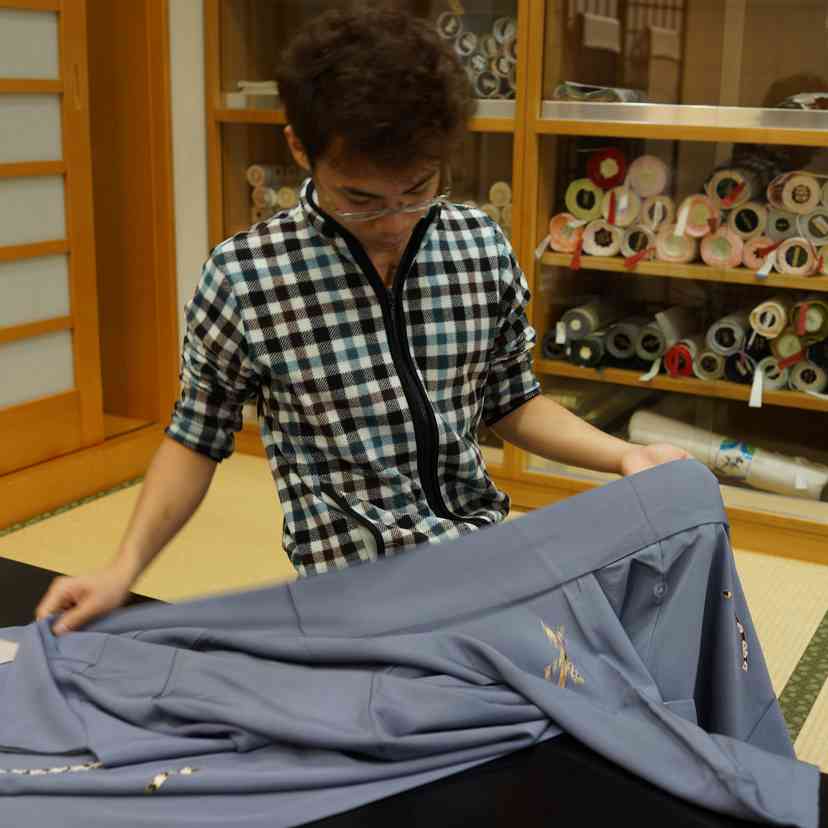 洗い張り - きもののお手入れ - だるまや京染本店
