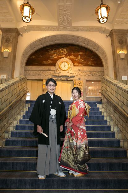 振袖を引振袖に仕立て直した事例