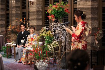 振袖を引振袖に仕立て直した事例