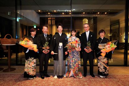 振袖を引振袖に仕立て直した事例