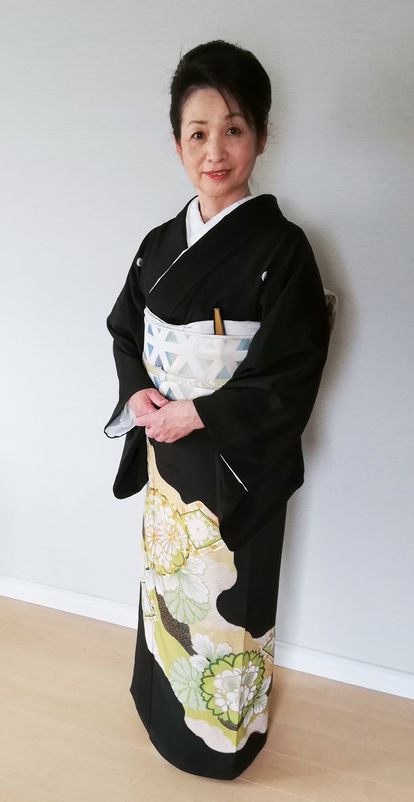 留袖を仕立て直した事例