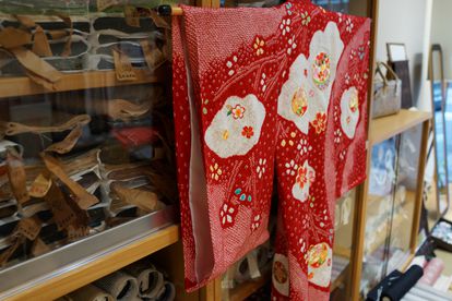 子どものきものに仕立て直す