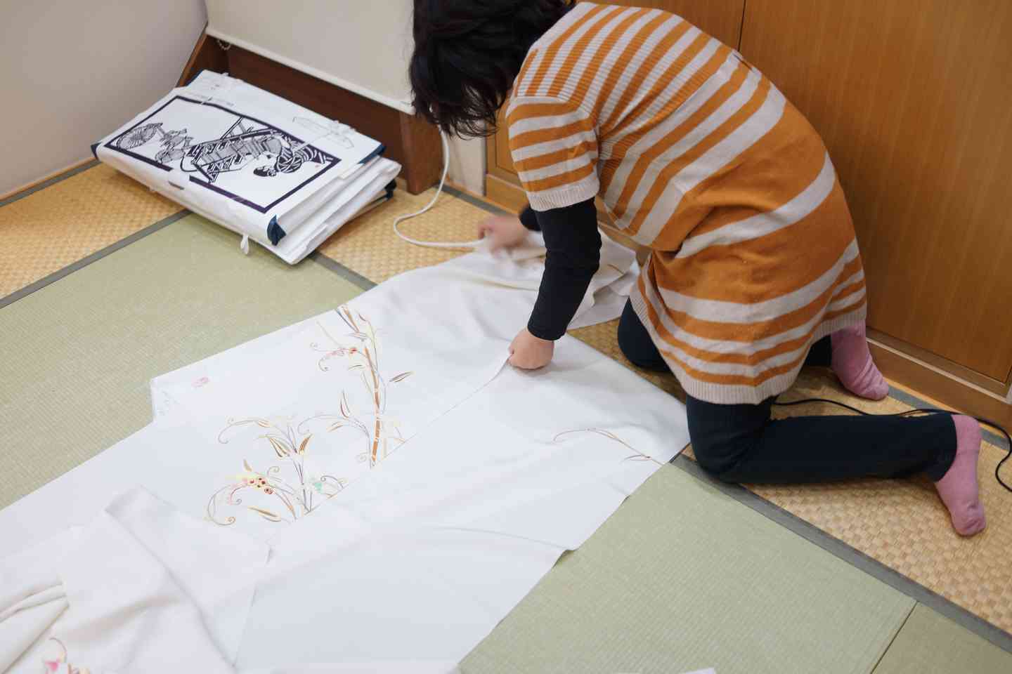 wako！+お染め仕立て シンプルデザインでありながら着物に映えてくれる大光謹製 西陣織袋帯